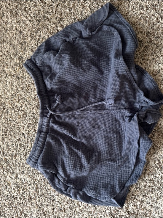 Brandy Melville Pants - Brandy Melville Blue Waffle Knit Lounge Shorts